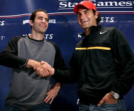 Pete Sampras - Roger Federer - Press Conference